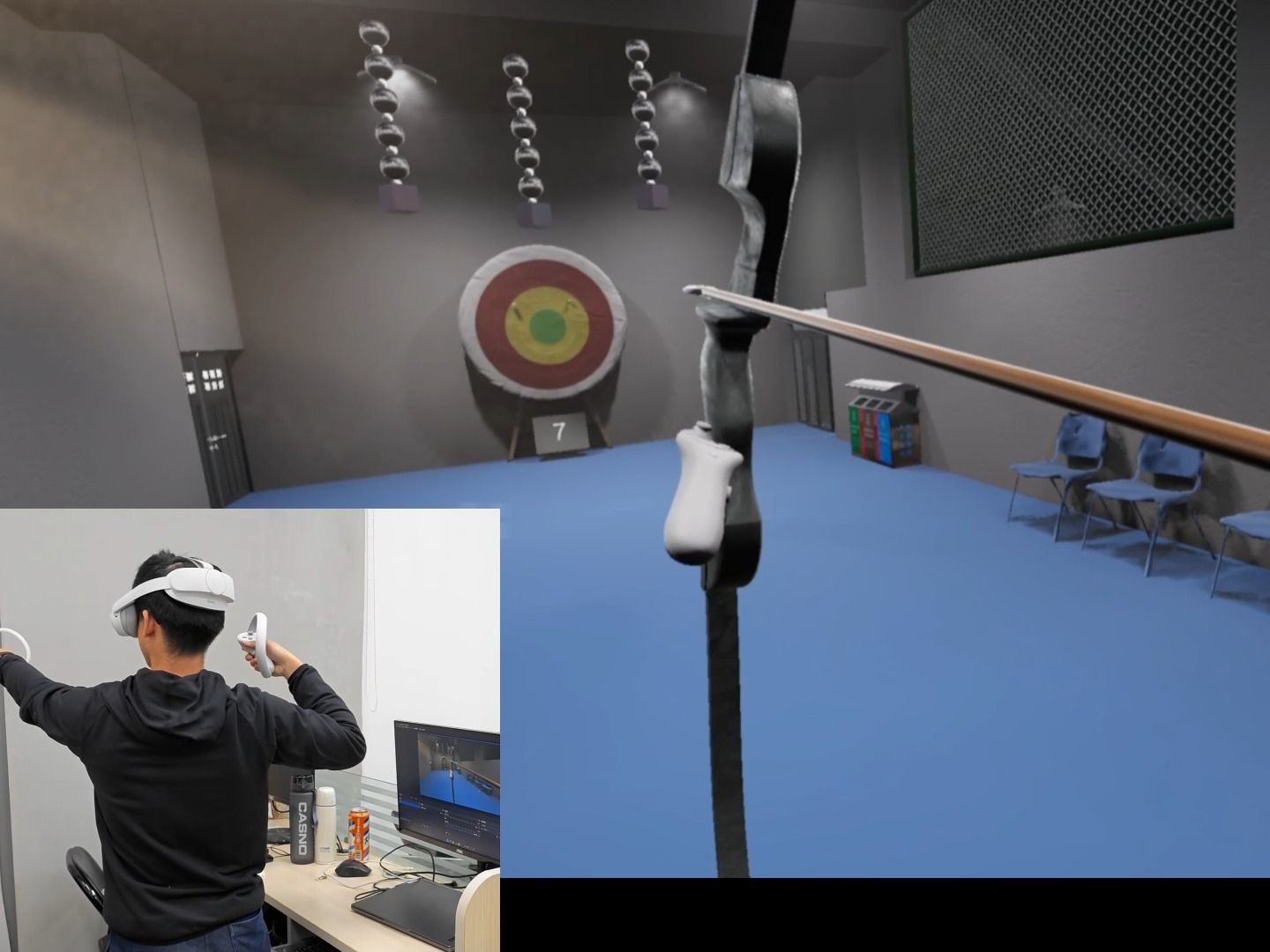 Unity XRI VR 台球与交互演示场景